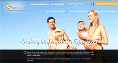 Desktop Screenshot of isaholidays.com